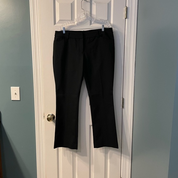 Mossimo size 16 women’s bootleg dress or work pants color black stretch - Picture 1 of 4